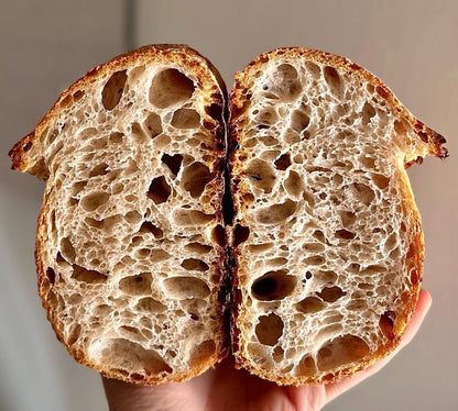 LIQUID Sourdough Starter – Heritage Yeast in Glass Jar – Organic Live Active Culture for Artisan Bread